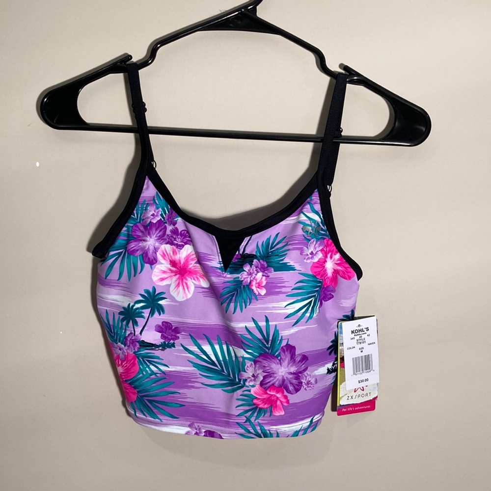 ZX Sport Bathing Suit Mid-Bikini top